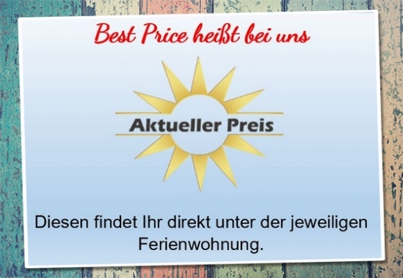 Aktuelle Preise Mietpreise Ferienwohnungen