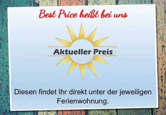 Mietpreise Ferienwohnungen